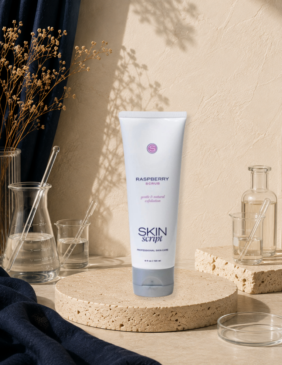 Skin Script Raspberry Scrub