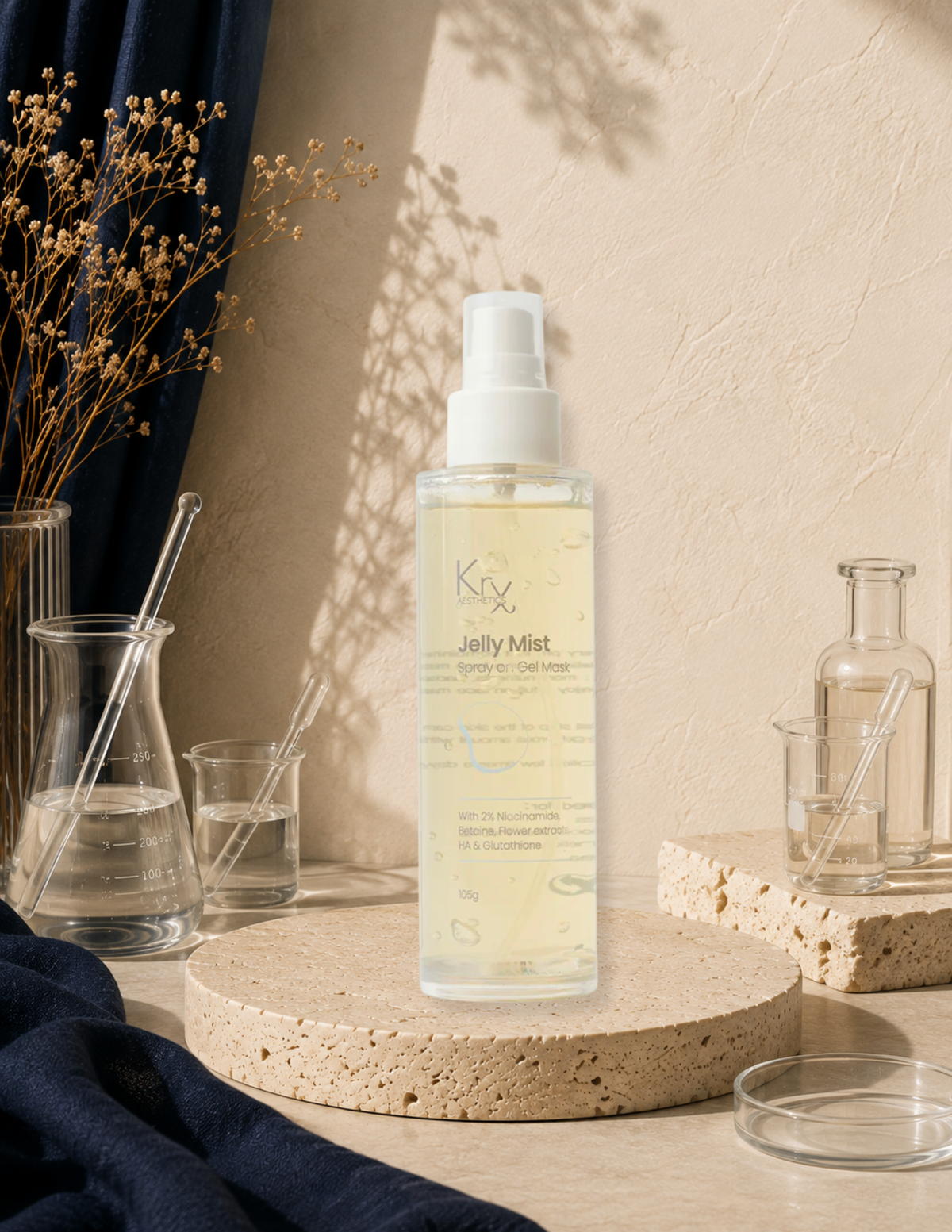 KrX Jelly Mist Spray-On Gel Mask