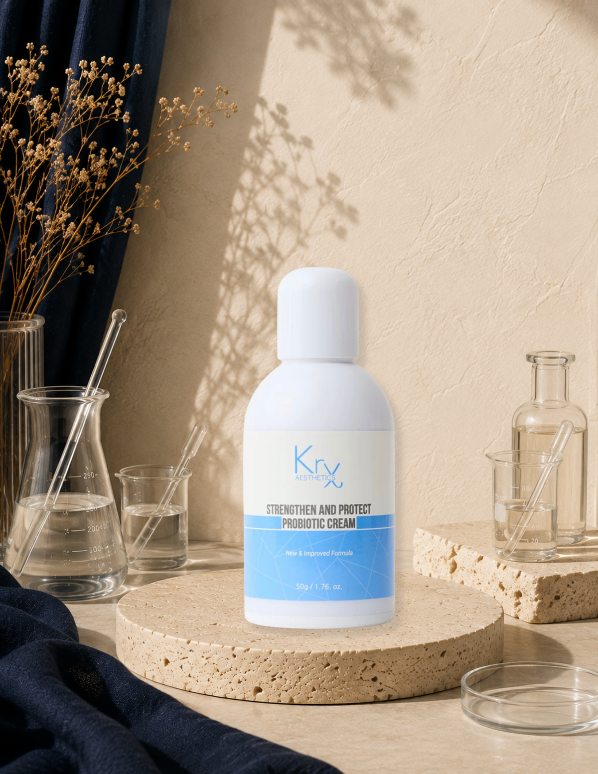 KrX Strengthen + Protect Probiotic Face Cream